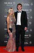 4 November 2016; Waterford hurler Pauric Mahony and Sarah O'Shea arrive for the 2016 GAA/GPA Opel All-Stars Awards at the Convention Centre in Dublin. Photo by Ramsey Cardy/Sportsfile