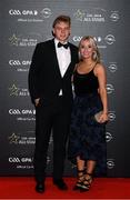 4 November 2016; Waterford hurler Philip Mahony and Anne-Marie Norris arrive for the 2016 GAA/GPA Opel All-Stars Awards at the Convention Centre in Dublin. Photo by Ramsey Cardy/Sportsfile