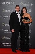 4 November 2016; Kilkenny hurler Conor Fogarty and Orla Ryan arrive for the 2016 GAA/GPA Opel All-Stars Awards at the Convention Centre in Dublin. Photo by Ramsey Cardy/Sportsfile