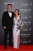 4 November 2016; Kilkenny hurler Cillian Buckley and Niamh Dowling arrive for the 2016 GAA/GPA Opel All-Stars Awards at the Convention Centre in Dublin. Photo by Ramsey Cardy/Sportsfile