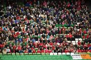 6 November 2016; Supporters watch on during the Continental Tyres FAI Women's Senior Cup Final game between Shelbourne Ladies and Wexford Youths at Aviva Stadium in Lansdowne Road, Dublin. Photo by Stephen McCarthy/Sportsfile