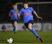 3 November 2016; Sean Quinn of UCD during the SSE Airtricity Under 17 League Final match between UCD and St Patrick's Athletic at the UCD Bowl in Belfield, Dublin. Photo by Matt Browne/Sportsfile