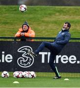 8 November 2016; Republic of Ireland assistant manager Roy Keane during squad training at the FAI National Training Centre in the National Sports Campus, Abbotstown, Dublin. Photo by David Maher/Sportsfile