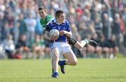 26 March 2011; Liam Silke, St Jarlaths College, in action against Kevin Fulignate, Coláiste Criost Rí. All-Ireland Senior College's A Football Championship Semi-Final, Coláiste Criost Rí, Cork v St Jarlaths College, Tuam, Claughaun, Limerick. Picture credit: Diarmuid Greene / SPORTSFILE