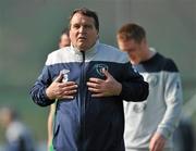 27 March 2011; Republic of Ireland assistant manager Marco Tardelli during squad training ahead of their International Friendly against Uruguay on Tuesday night. Republic of Ireland Squad Training, Gannon Park, Malahide, Co. Dublin. Picture credit: David Maher / SPORTSFILE