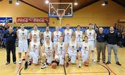 27 March 2011; The Titans team. Basketball Ireland Men's Division 1 League Final, Team Garveys St. Mary’s, Castleisland, Co. Kerry v Titans, Galway, National Basketball Arena, Tallaght, Co. Dublin. Picture credit: Brendan Moran / SPORTSFILE