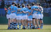 27 March 2011;  St. Michael's College players before kick off. Powerade Leinster Schools Junior Cup Final, Blackrock College v St. Michael's College. Donnybrook Stadium, Donnybrook, Dublin. Picture credit: Ken Sutton / SPORTSFILE