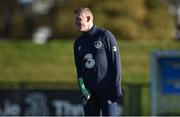 9 November 2016; James McClean of Republic of Ireland during squad training at the FAI National Training Centre in the National Sports Campus, Abbotstown, Dublin. Photo by David Maher/Sportsfile