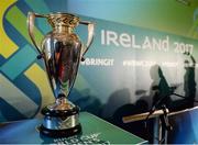 9 November 2016; A general view of the Women's Rugby World Cup during the 2017 Women's Rugby World Cup Pool Draw at City Hall in Belfast. Photo by Oliver McVeigh/Sportsfile
