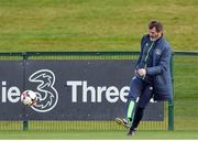 9 November 2016; Republic of Ireland assistant manager Roy Keane during squad training at the FAI National Training Centre in the National Sports Campus, Abbotstown, Dublin. Photo by Eóin Noonan/Sportsfile