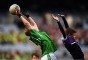 9 November 2016; Cormac Gavin of Our Lady Queen of the Apostles NS, Clonburris in action against Eddie Bohan of Terenure College JS during the Corn Chlanna Gael final at the Allianz Cumann na mBunscol Finals in Croke Park, Dublin. Photo by Stephen McCarthy/Sportsfile