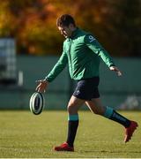 10 November 2016; Paddy Jackson of Ireland during squad training at Carton House in Maynooth, Co. Kildare. Photo by Matt Browne/Sportsfile