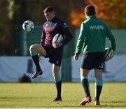 10 November 2016; Garry Ringrose, left, and Paddy Jackson of Ireland during squad training at Carton House in Maynooth, Co. Kildare. Photo by Matt Browne/Sportsfile