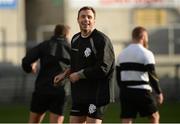 10 November 2016; Tommy Bowe of Barbarians RFC during the captain's run at Kingspan Stadium in Ravenhill Park, Belfast. Photo by Oliver McVeigh/Sportsfile