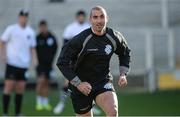 10 November 2016; Ruan Pienaar of Barbarians RFC during the captain's run at Kingspan Stadium in Ravenhill Park, Belfast. Photo by Oliver McVeigh/Sportsfile