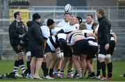 10 November 2016; The Barbarians forwards during the captain's run at Kingspan Stadium in Ravenhill Park, Belfast. Photo by Oliver McVeigh/Sportsfile