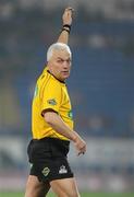 25 March 2011; Referee Alan Lewis. Celtic League, Cardifff Blues v Munster, Cardiff City Stadium, Cardiff, Wales. Picture credit: Steve Pope / SPORTSFILE