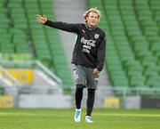 28 March 2011; Uruguay's Diego Forlan during squad training ahead of their International Friendly match against the Republic of Ireland on Tuesday. Uruguay Squad Training, Aviva Stadium, Lansdowne Road, Dublin. Photo by Sportsfile