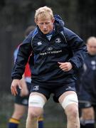 29 March 2011; Leinster's Leo Cullen during squad training ahead of their Celtic League match against Munster on Saturday. Leinster Rugby Squad Training and Press Briefing, UCD, Belfield, Dublin. Picture credit: Brian Lawless / SPORTSFILE