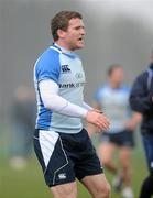 29 March 2011; Leinster's Gordon D'Arcy during squad training ahead of their Celtic League match against Munster on Saturday. Leinster Rugby Squad Training and Press Briefing, UCD, Belfield, Dublin. Picture credit: Brian Lawless / SPORTSFILE