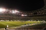 12 November 2016; A general view of the Aviva Stadium ahead of the Autumn International match between Ireland and Canada at the Aviva Stadium in Dublin. Photo by Ramsey Cardy/Sportsfile