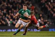 12 November 2016; Garry Ringrose of Ireland is tackled by Conor Trainor of Canada during the Autumn International match between Ireland and Canada at the Aviva Stadium in Dublin. Photo by Ramsey Cardy/Sportsfile