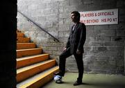 31 March 2011; Keith Gillespie after a press conference where he was announced as Longford Town's new signing. Flancare Park, Longford. Picture credit: Brian Lawless / SPORTSFILE