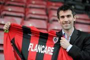 31 March 2011; Keith Gillespie after a press conference where he was announced as Longford Town's new signing. Flancare Park, Longford. Picture credit: Brian Lawless / SPORTSFILE