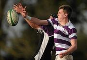 31 March 2011; Jay Dilger, Clongowes Wood College SJ, competes with Mike Murphy, Terenure College, in a lineout. Senior Seconds Division 1 Final, Terenure College v Clongowes Wood College SJ, Castleknock College, Castleknock, Co. Dublin. Picture credit: Stephen McCarthy / SPORTSFILE