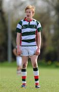 31 March 2011; Jamie Boyd, St. Columba's. Senior Shield Section 'A' Final, CBS Naas v St. Columba's, North Kildare RFC, Kilcock, Co. Kildare. Picture credit: Barry Cregg / SPORTSFILE