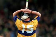 22 March 1998; Alan Markhan of Clare during the Church & General National Hurling League Division 1A match between Limerick and Clare at the Gaelic Grounds in Limerick. Photo by Matt Browne/Sportsfile
