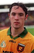 21 June 1998; Brendan Devenney of Donegal during the Bank of Ireland Ulster Senior Football Championship Semi-Final match between Cavan and Donegal at St Tiernach's Park in Clones, Monaghan. Photo by Ray Lohan/Sportsfile