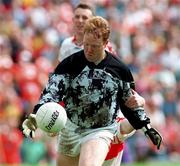 28 June 1998; Armagh goalkeeper Brendan Tierney during the Bank of Ireland Ulster Senior Football Championship Semi-Final match between Armagh and Derry at St Tiernach's Park in Clones, Monaghan. Photo by David Maher/Sportsfile