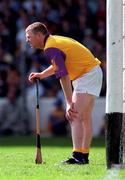14 June 1998; Wexford goalkeeper Damien Fitzhenry during the Guinness Leinster Senior Hurling Championship Semi-Final match between Offaly and Wexford at Croke Park in Dublin. Photo by Ray McManus/Sportsfile