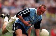 21 June 1998; Damien Fullan of Dublin during the Leinster Junior Championship match between Dublin and Kildare at Croke Park in Dublin. Photo by David Maher/Sportsfile