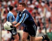 21 June 1998; Dublin goalkeeper David Byrne during the Bank of Ireland Leinster Senior Football Championship Quarter-Final Replay match between Kildare and Dublin at Croke Park in Dublin. Photo by David Maher/Sportsfile