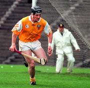 21 June 1998; Gregory O'Kane of Antrim during the Guinness Ulster Senior Hurling Championship Semi-Final Replay match between Antrim and London at Casement Park in Belfast, Antrim. Photo by Damien Eagers/Sportsfile