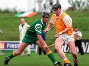 21 June 1998; Gregory O'Kane of Antrim during the Guinness Ulster Senior Hurling Championship Semi-Final Replay match between Antrim and London at Casement Park in Belfast, Antrim. Photo by Damien Eagers/Sportsfile