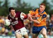 2 August 1998; Derek Savage of Galway  in action against Enon Gavin of Roscommon during the Bank of Ireland Connacht Senior Football Championship Final Replay between Galway and Roscommon at Dr Hyde Park in Roscommon. Photo by Matt Browne/Sportsfile