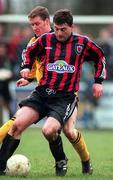 12 January 1997; John Ryan of Bohemians during the FAI Cup First Round match between Kilkenny City and Bohemians at Buckley Park in Kilkenny. Photo by Dave Maher/Sportsfile.