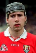 21 June 1998; Kieran Morrison of Cork prior to the Guinness Munster Senior Hurling Championship Semi-Final match between Clare and Cork at Semple Stadium in Thurles, Tipperary. Photo by Brendan Moran/Sportsfile
