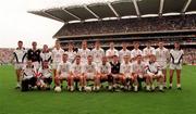 2 August 1998; The Kildare squad prior to the Bank of Ireland Leinster Senior Football Championship Final match between Kildare and Meath at Croke Park in Dublin. Photo by Damien Eagers/Sportsfile