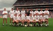 21 June 1998; The Kildare team prior to the Bank of Ireland Leinster Senior Football Championship Quarter-Final Replay match between Kildare and Dublin at Croke Park in Dublin. Photo by David Maher/Sportsfile