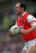 28 June 1998; Martin McQuillan of Armagh during the Bank of Ireland Ulster Senior Football Championship Semi-Final match between Armagh and Derry at St Tiernach's Park in Clones, Monaghan. Photo by David Maher/Sportsfile
