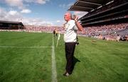 26 July 1998; Offaly manager Michael Bond watches on during the Guinness All-Ireland Senior Hurling Championship Quarter-Final match between Offaly and Antrim at Croke Park in Dublin. Photo by Ray Lohan/Sportsfile