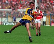 21 June 1998; PJ O'Connell of Clare during the Guinness Munster Senior Hurling Championship Semi-Final match between Clare and Cork at Semple Stadium in Thurles, Tipperary. Photo by Ray McManus/Sportsfile