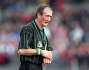 11 July 1998; Referee Pat Delaney during the Guinness Connacht Senior Hurling Championship Final match between Roscommon and Galway at Dr Hyde Park in Roscommon. Photo by Matt Browne/Sportsfile