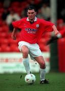 8 December 1996; Pat Morley of Shelbourne during the Bord Gáis National League Premier Division match between Shelbourne and Sligo Rovers at Tolka Park in Dublin. Photo by Ray McManus/Sportsfile