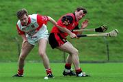 21 June 1998; John O'Dwyer of Derry during the Guinness Ulster Senior Hurling Championship Semi-Final match between Derry and Down at Casement Park in Belfast, Antrim. Photo by Damien Eagers/Sportsfile