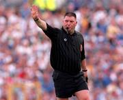 21 June 1998; Referee Michael Convery at St Tiernach's Park in Clones, Monaghan. Photo by Matt Browne/Sportsfile